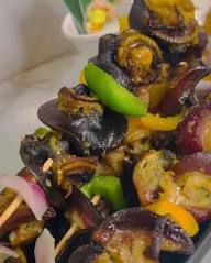 Pepper Snail Skewers